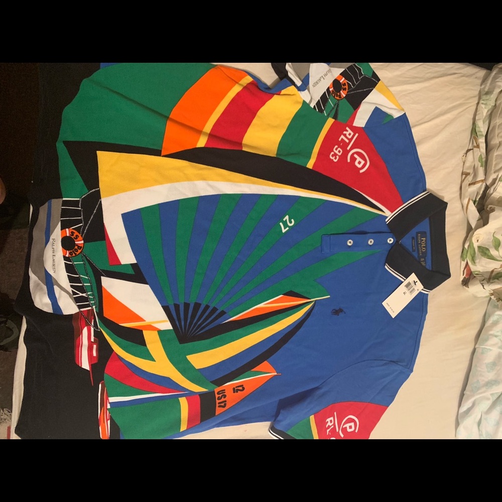 Ralph Lauren Polo Shirt beautiful print